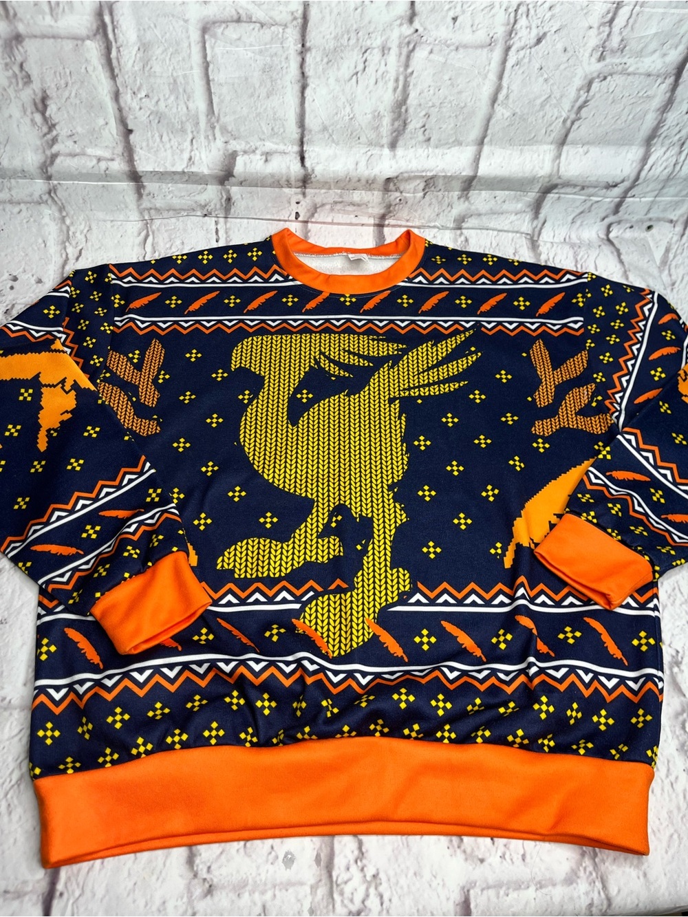 Final Fantasy Chocobo Ugly Christmas Sweater size L